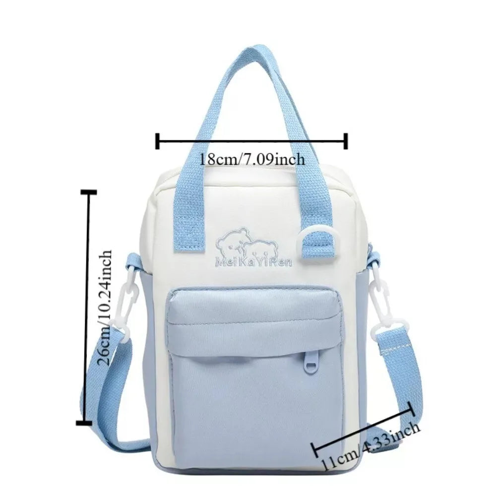 New Transparent Doll Display Bag Casual Cute Shoulder Bag Girl Trendy Crossbody Bag