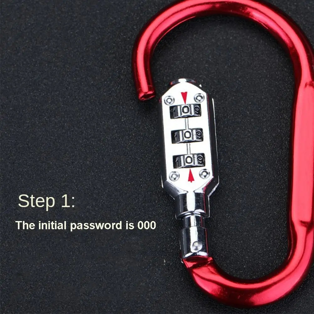 Lock Combination Padlock Suitcase Handbag Mountaineering Buckle Lock Backpack Padlock Customs Code Lock Combination Code Lock