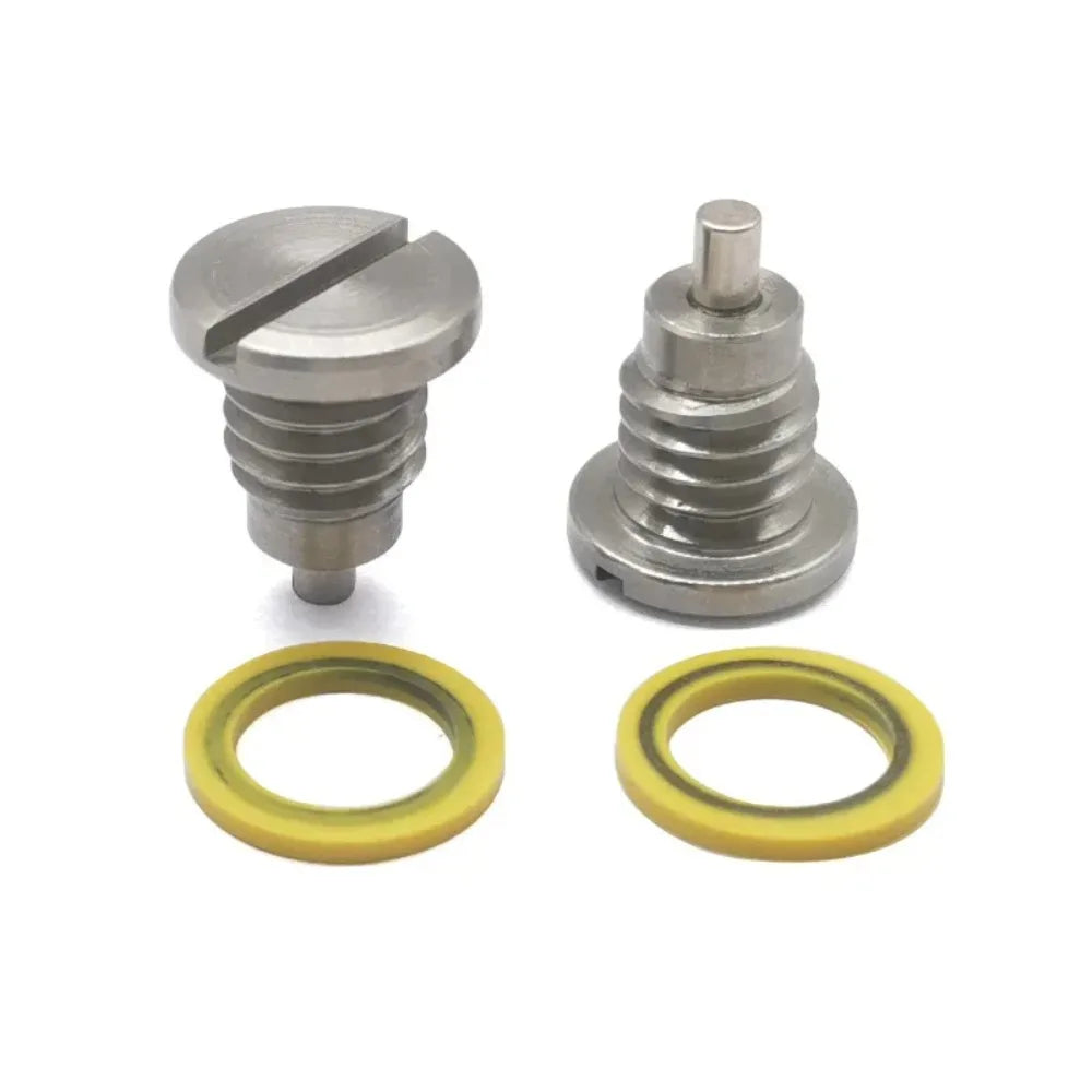 2 Pcs Magnetic Drain Screw and Gasket Set For Mercruiser Stern Drive Alpha Gen 1 2 R MR TR TRS 22-8M0058389 22-67892A06