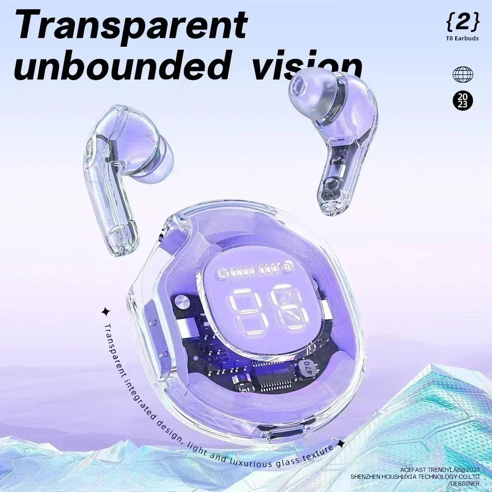 TWS Wireless Headphones Wireless Earbuds Fast-response Bluetooth Earphones Minimize Lag for Competitive Gaming
