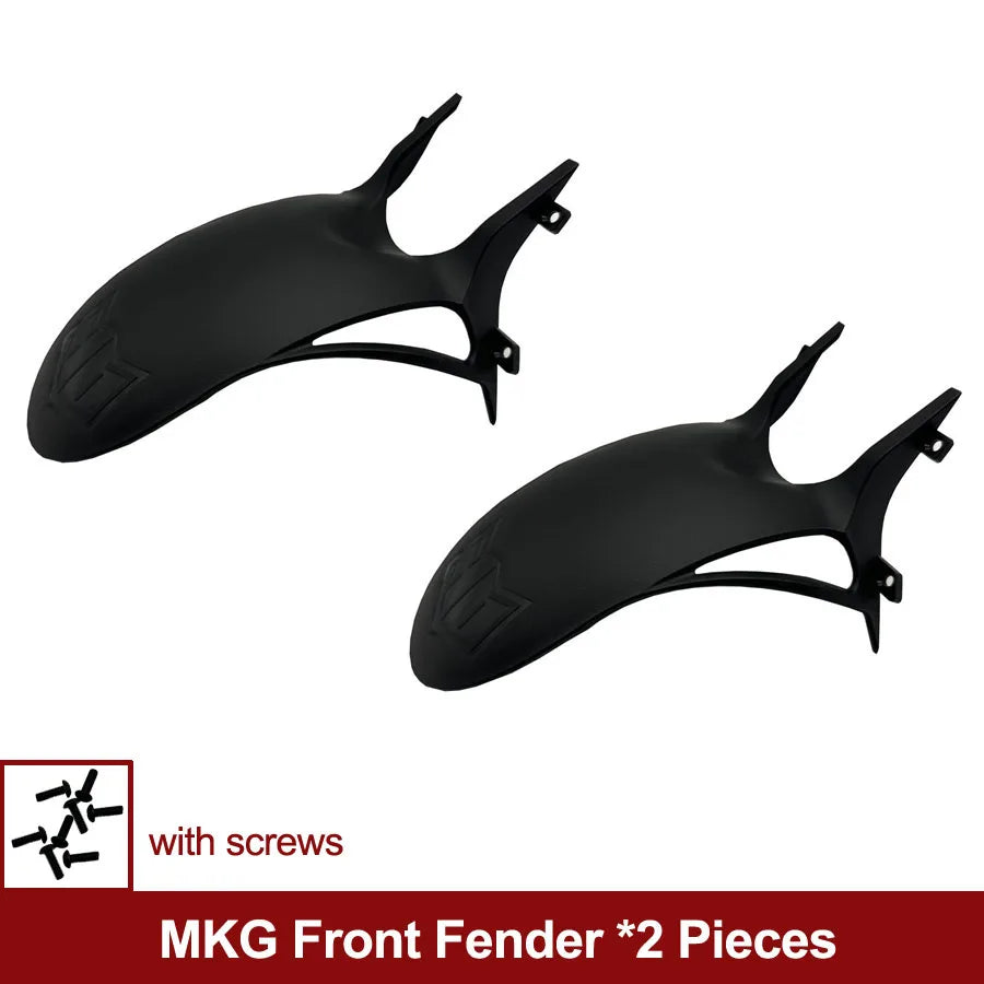 MK Fender Set Mudguard Front Rear Back Wing Dent Original Parts for Kaabo Mantis King GT Accessories 10inch