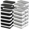 10/20/50Pcs 3-Layer Car Wash Sponges with Dual-Sided Design Soft Microfiber Auto Detail Cleaning Sponge Pad Absorbent Scrub Tool