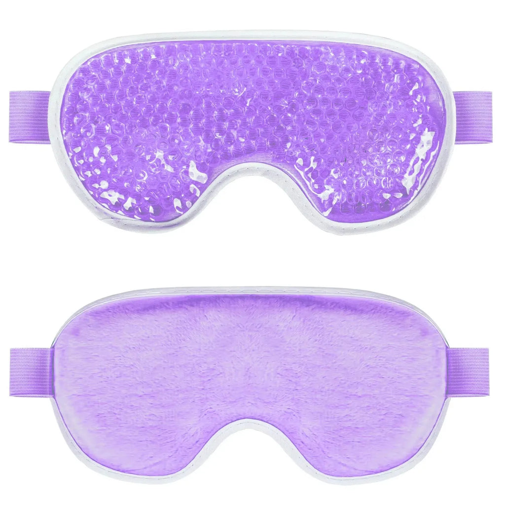Reusable Cooling Eye Mask for Puffy Eyes, Migraine Relief, and Eye Fatigue - Gel Eye Mask with Cold Therapy and Eye Ice Pack
