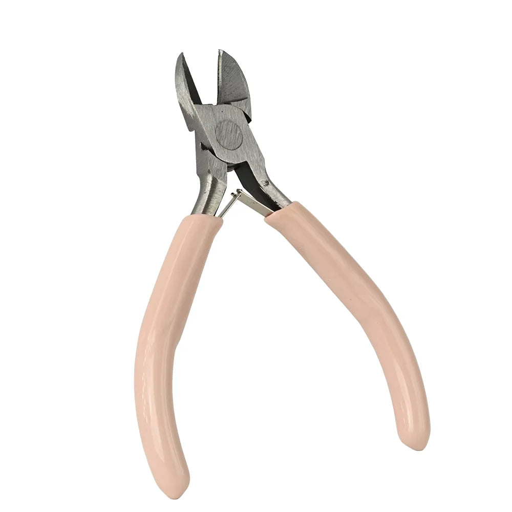 Carbon Steel Jewelry Pliers Needle/Chain/Round Nose Wire Cutter Tweezers Jewel Repair Handcrafts Beading Sewing Pliers Tool
