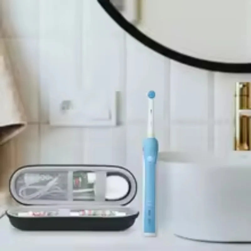 Portable Hard EVA Storage Case for Electric Toothbrush - Travel Protective Shell Organizer Holder Accessories