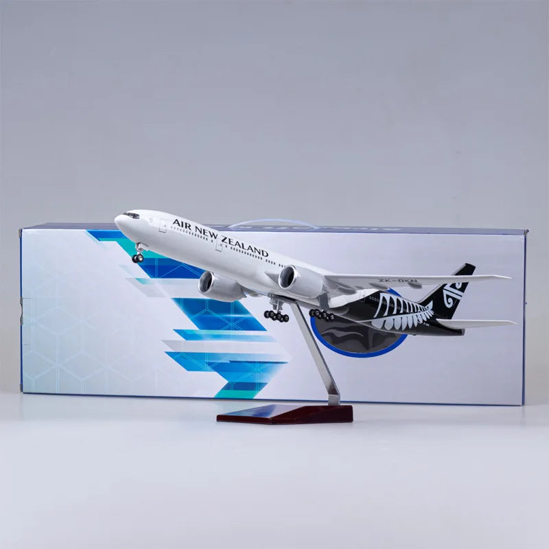 Die-Cast Model B777 Air New Zealand Aircraft Plane 1/157 Scale 47cm Diecast Aviation Toys Airplane Models For Adults