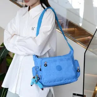 Fashionable Diaper Bag For Women Luxury Leather Messenger Purse Trendy Solid Color Shoulder Bag Classic Original For Party