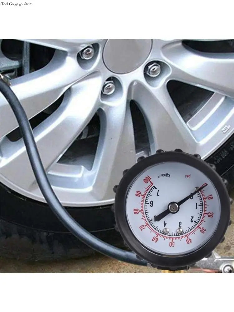 77UC 1pcs Professional Rapid Air Down Tire Deflator Pressure Gauge 100Psi