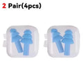 1-20Pairs Soft Reusable Silicone Ear Plugs for Swimming Sleeping Concerts Individually Wrapped Waterproof Ear Protection Earplug