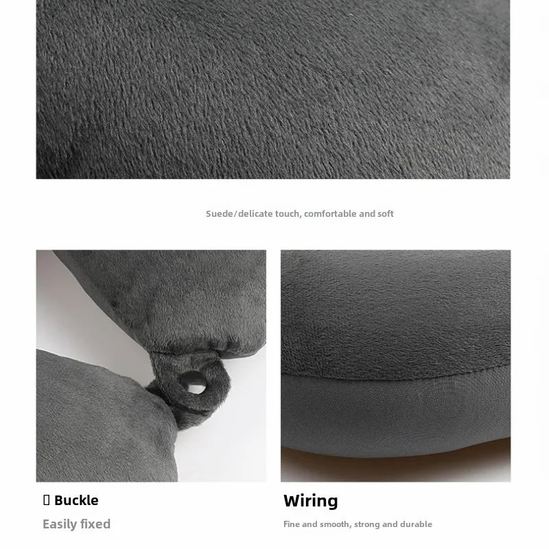 1/2pcs Car Neck Pillow Soft Travel Pillow with Foam Particles for Comfort on Airplanes Cars and Home Office Use Stuffed Toy