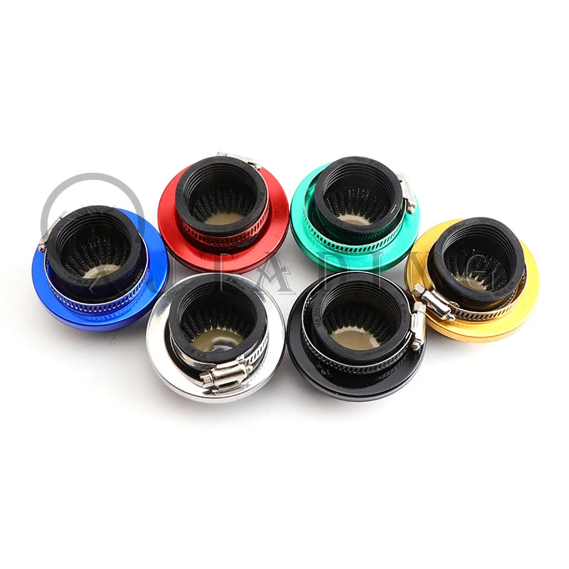 35mm 38mm 42mm 44mm Air Filter Intake Mushroom Head Air Cleaner For Gas Motorized Bicycle Push Mini Moto Pocket Bike ATV Quad