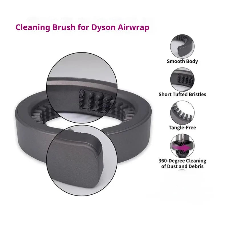 For Dyson Airwrap Filter Cleaning Brush HS01/05 Filter Cleaning Accessory Curling Wand Cleaning Brush ABS Material Brush
