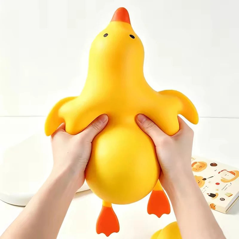 Creative Squishy Duck Squeeze Fidget Toy Cute Animals Duck Stress Ball Toys ASMR Sensory Anti Stress Toys for Adults