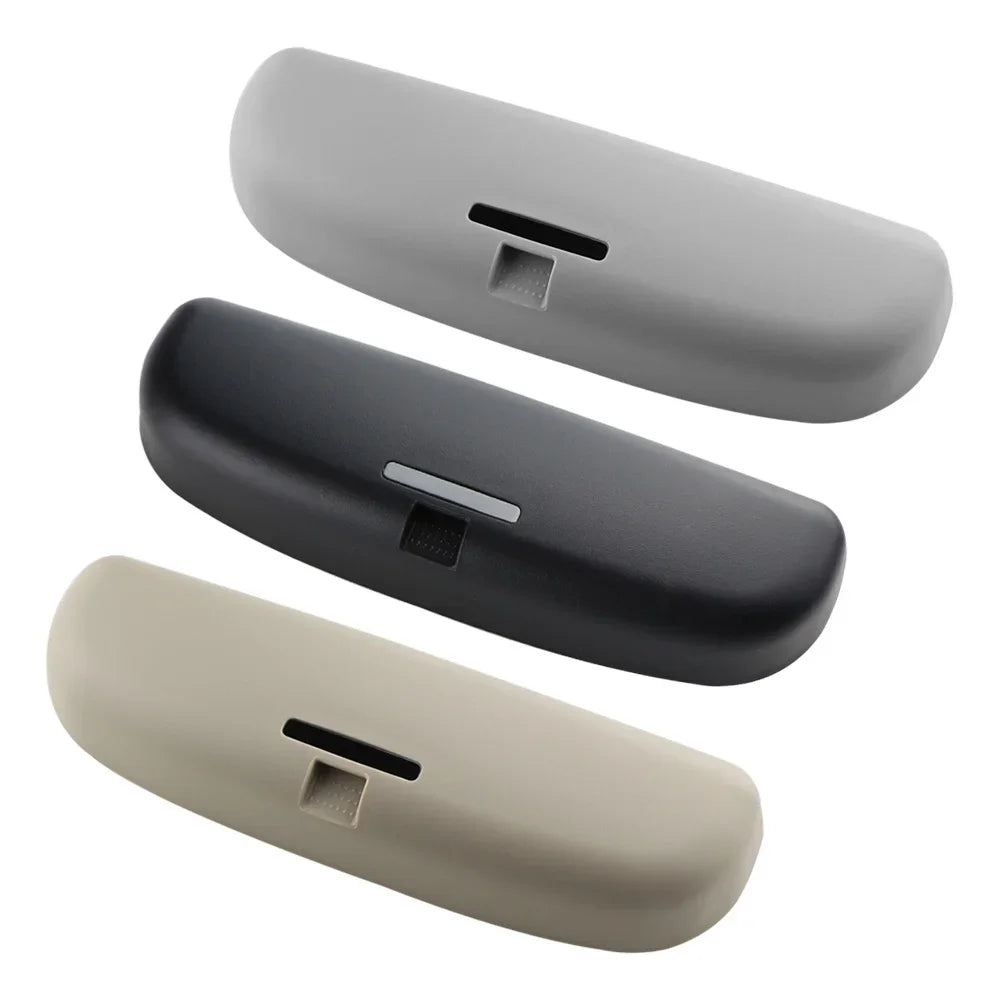 Car Glasses Box Case Holder for Mitsubishi Pajero Sport Delica Lancer Outlander Xpander Mirage Samurai EX FORTIS
