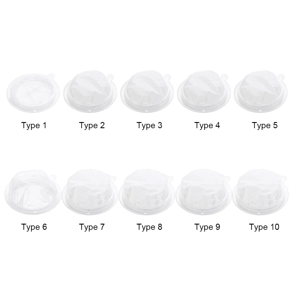 100/200/300/400/450 Mesh Ultra-fine Mesh Strainer Kitchen Nylon Mesh Filter Spoon Suitable For Oil Soy Milk Coffee Milk Yogurt