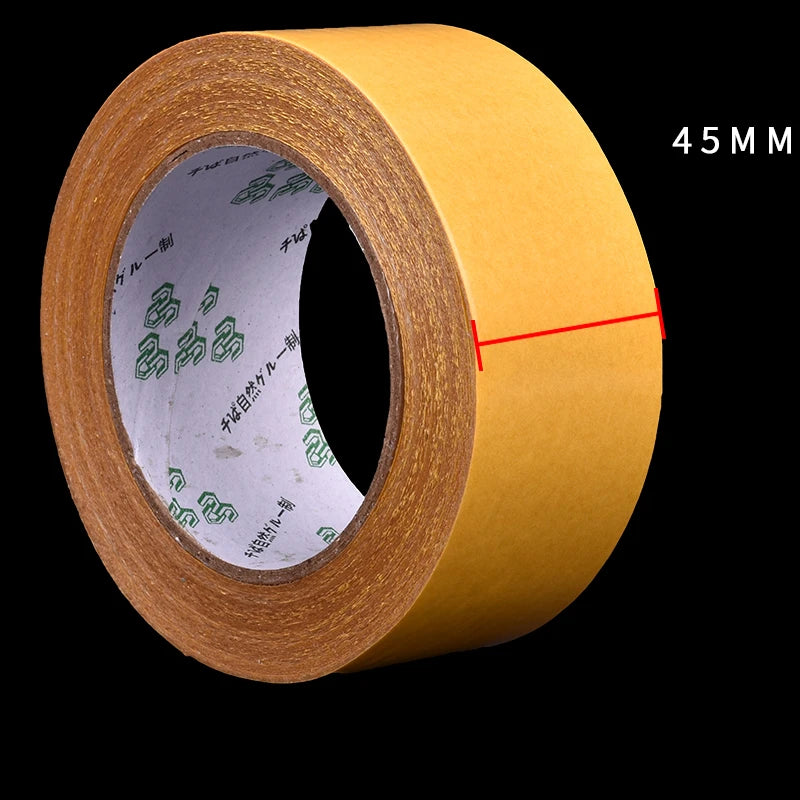 YX Double-sided Fiberglass Grid Sticky Adhesive Fiber Transparent Mesh Tape Strong Waterproof Tape Thick 20 Meter