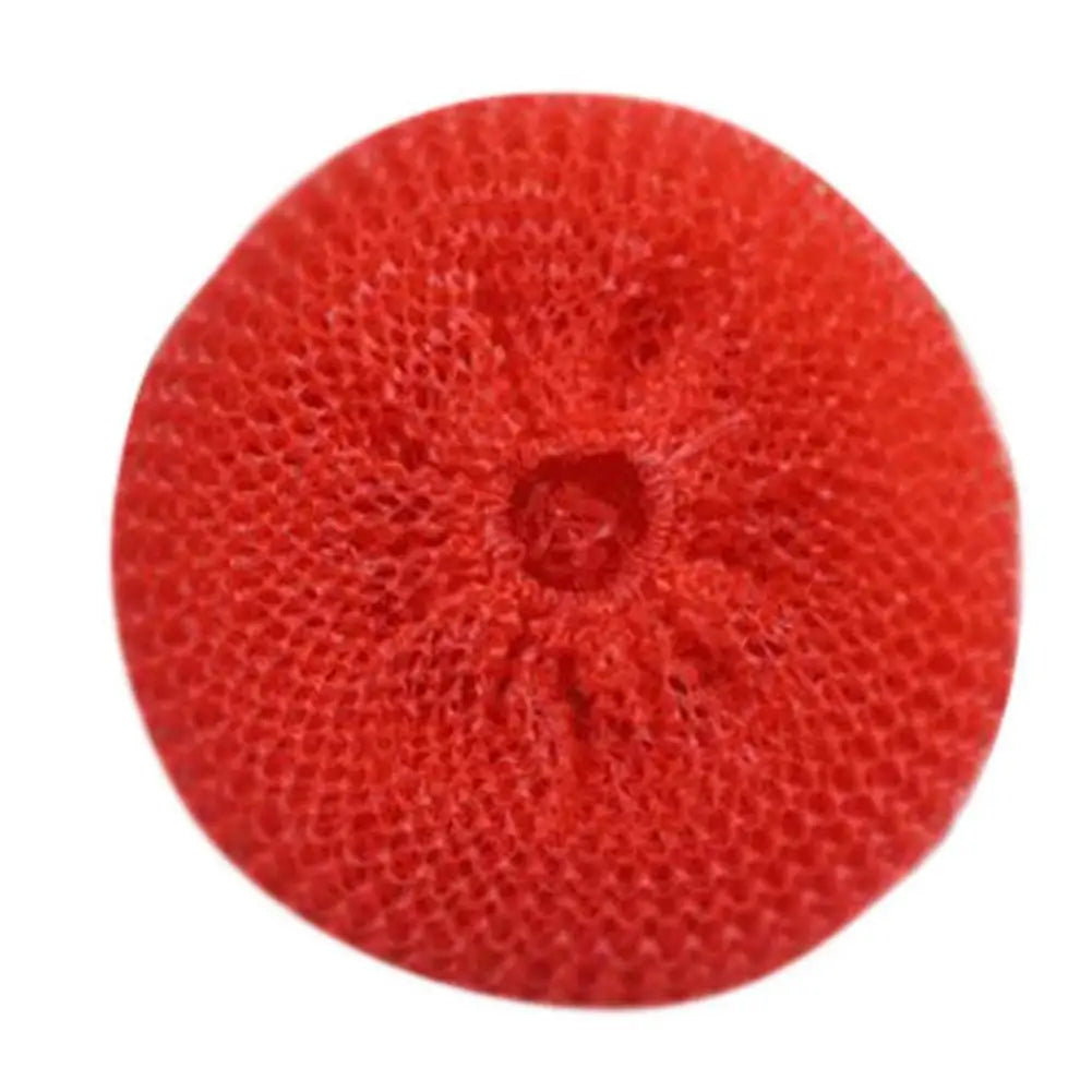 10/30Pcs Random Color Plastic Clean Up Grease Dish Mesh Scrubber Non-Scratch Cleaning Ball Plastic Household Cleaning Supplies