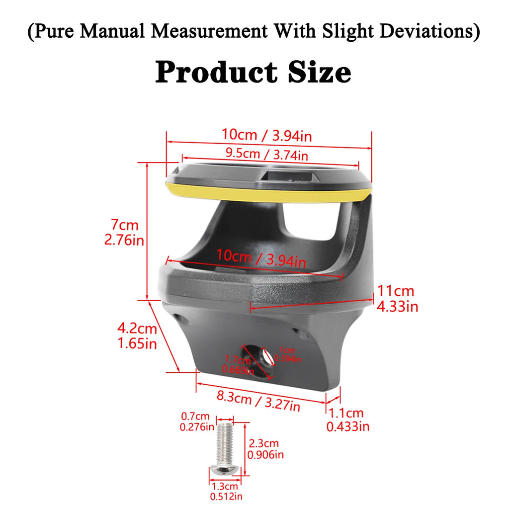 Water Cup Holder Drinks Holder Stand Mount Bracket for Suzuki Jimny 2019 2020 2021 2022 2023 JB74 JB64 Car Interior Accessories