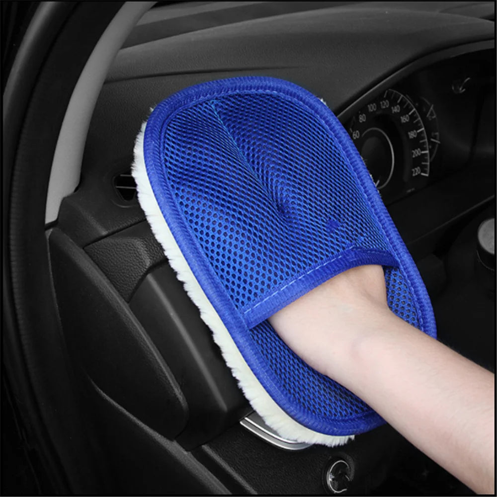 Car Styling Wool Soft cleaning for Mercedes Benz W211 W203 W204 W210 W124 AMG W202 CLA W212 W220 W205