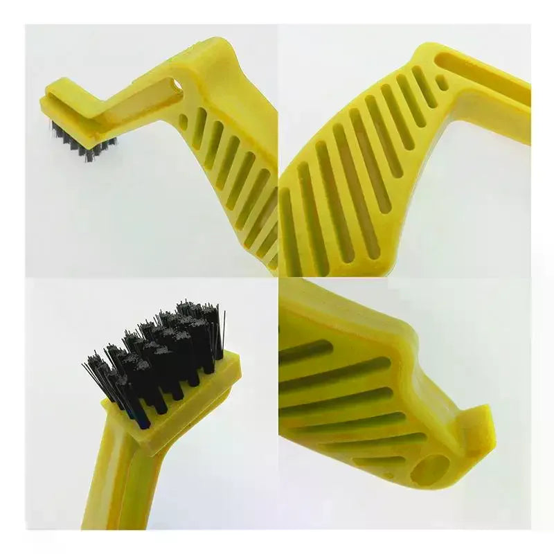 Car Polishing Pad Cleaner Brush Nylon Bristles Polishing Spur Tool Stain Cleaning Brush Quick & Easy Sponge Pad Maintenance