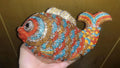 Red/Orange Fish Crystal Mini Evening Bag Diamond Women Dinner Purses Luxury Lady Rhinestone Bling Party Cocktail Handbags