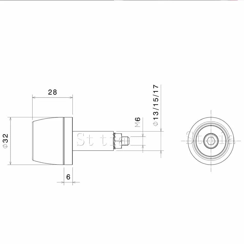 For Ducati STREETFIGHTER V2 V4 Streetfighter V4S V4SP2 New Motorcycle Handle Bar End Handlebar Grips Ends Cap Plug Slider Cover