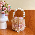 Niche design flower bird cage bag new temperament versatile chain messenger bag exquisite super fire handbag