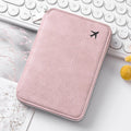 Fashionable Large Capacity ID Passport Case Zippered PU Leather Travel Passport Holder Credit Card Case Travel