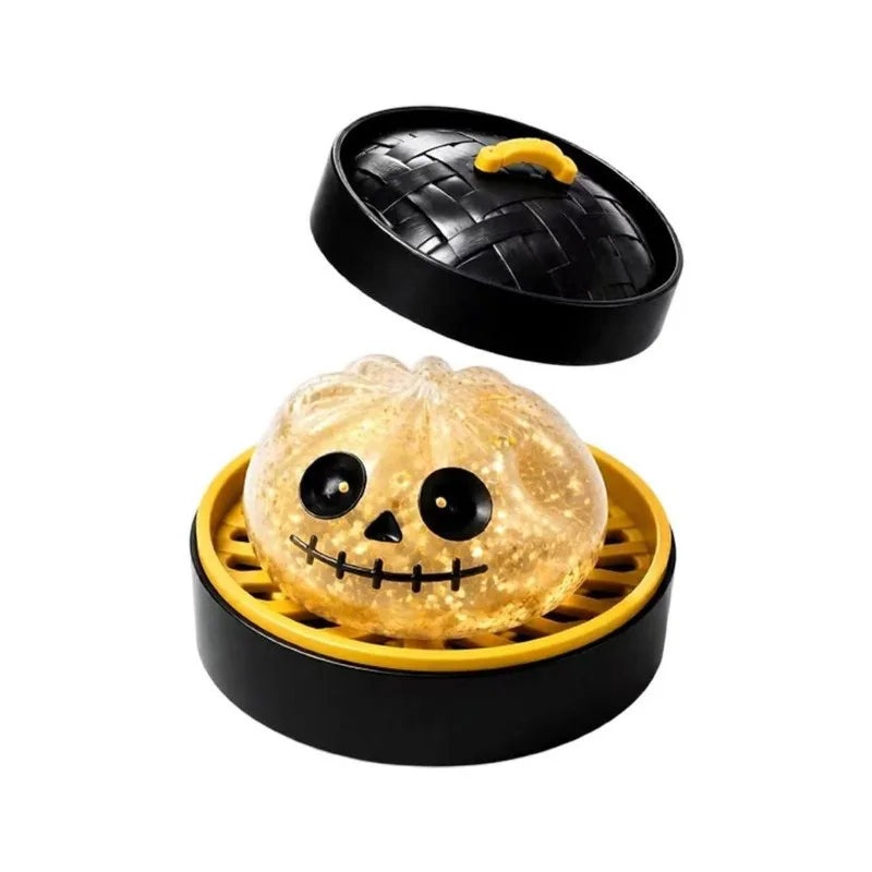 Simulation Skeleton Demon Vampire Dumpling Squishy Pressure Ball Slow Rebound Soft Pinch Stress Relief Squeeze Toys Halloween
