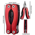 Portable Pocket Multi-Tool Pliers, Peelable, Folding Knife, Multi-Tool for Outdoor Camping, Folding Multifunctional Hand Tools