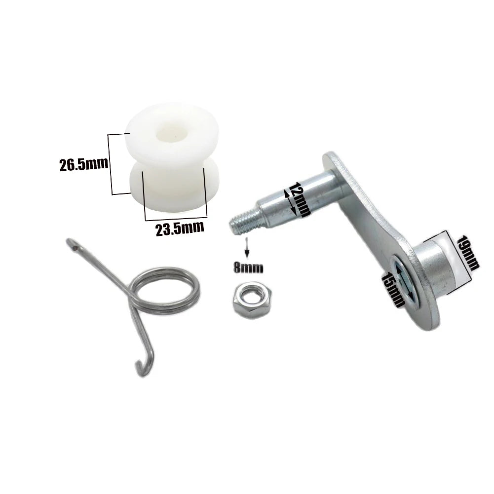 Motorcycle Chain Tensioner Adjuster With Spring Roller Guide For Scooter 50cc 110cc 125cc Pit Dirt Bike ATV Parts