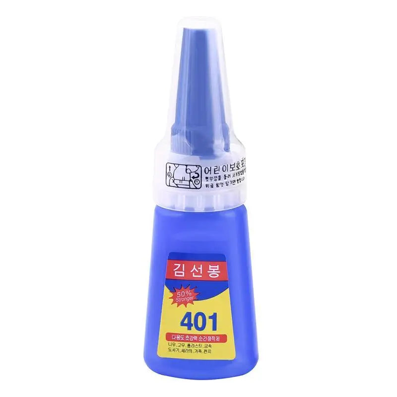 401Glue Instant Fast Adhesive Stronger Super Glue Multi-Purpose Fix Super Strong Liquid Colorless Adhesive Glue For Wood Plastic