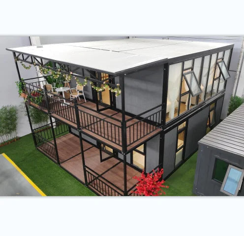 Double Layer Expandable Portable Folding 20ft 40ft Prefabricated 3 Bedroom Tiny Container House Factory With Luxury Homes Prices