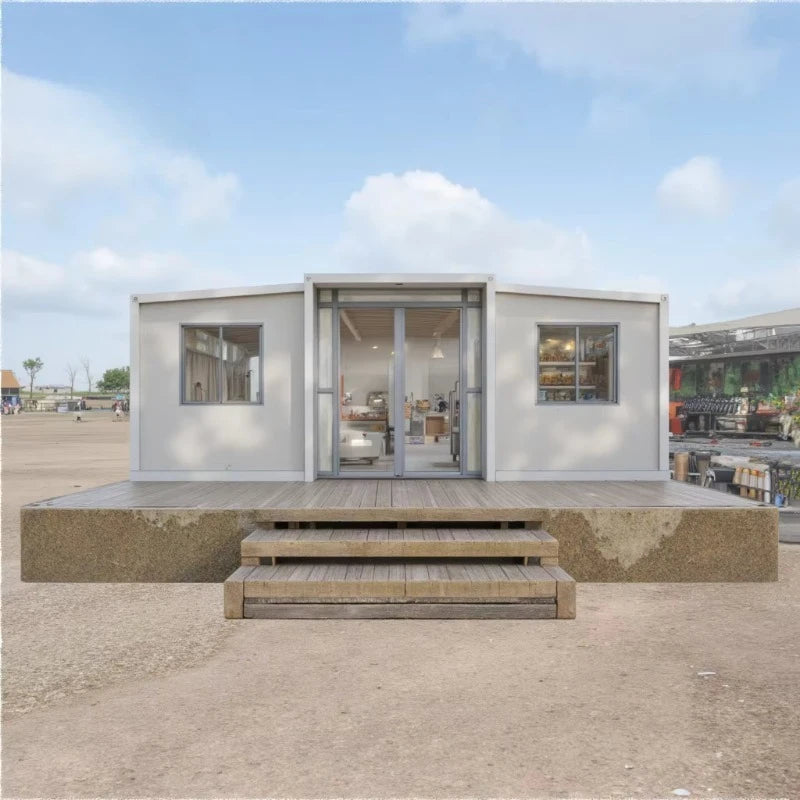 Hot Sale Chinese  Lightweight Easy-install Modular Steel House for Private Vacation Villa
