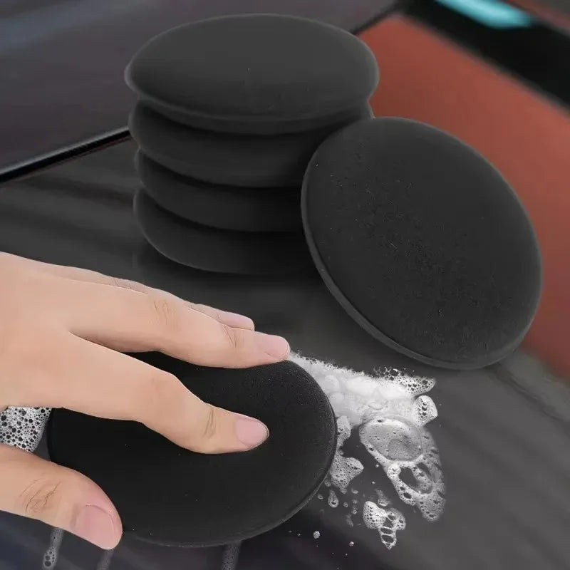 Car Wax Sponge Professional Detailing Foam Pads Thick Scratch Free Applicator for Car Polishing Ceramic Coating Paint Protection