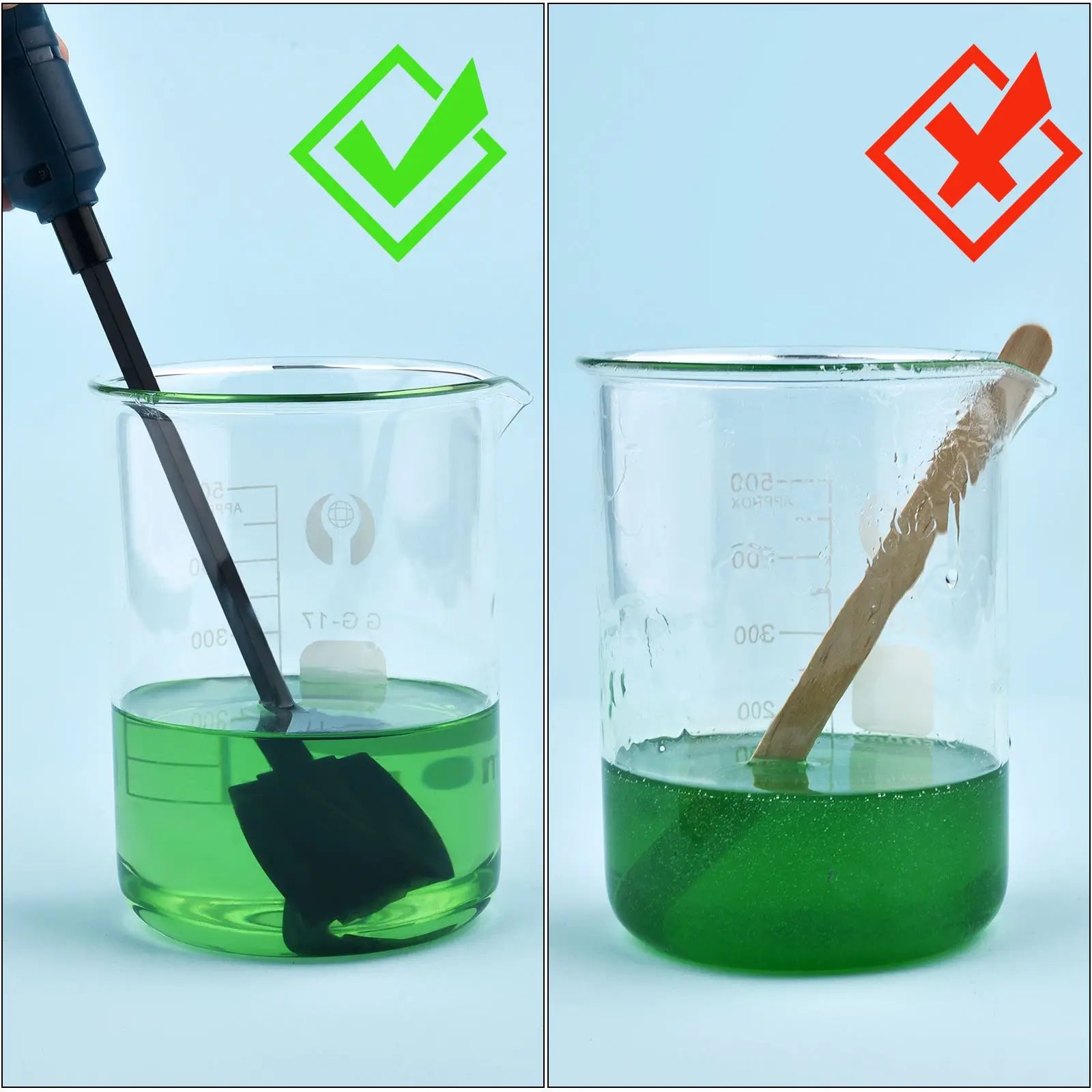 Electric Agitator Jewelry Tools DIY Epoxy Resin Glue Pigment Mixing Sticks Plastic Stirring Rod Jewelry Making Tools Resin Mixer