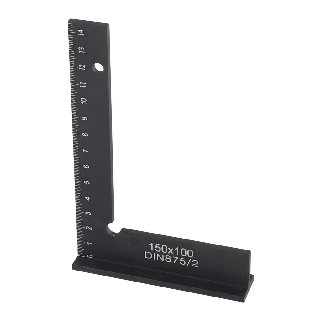 90 Degree Right Angle Square Ruler With Stand Woodworking Ruler Angle Measuring Tool Woodworking Tools