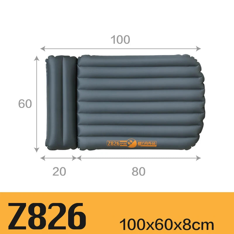 Car Inflatable Bed With Trunk Booster Cushion Artifact Rear Mattress Kids Sleeping Bed Travel High Speed Rail Aircraft Can Use