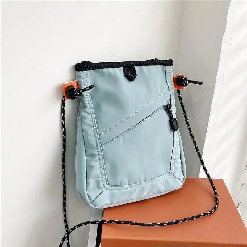 NEW Fashion Small Square Messenger Bag Mini Waterproof Travel Casual Shoulder Men Women Mobile Phone Crossbody Bag Wholesale