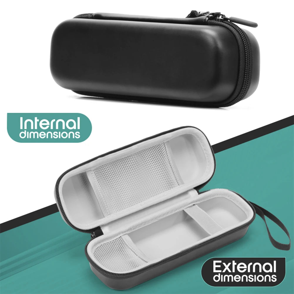 Toothbrush Travel Case for Oral B/Phlips Electric Toothbrush,Portable Hard Protective Storage Bag Hard Shell Storage Case Black
