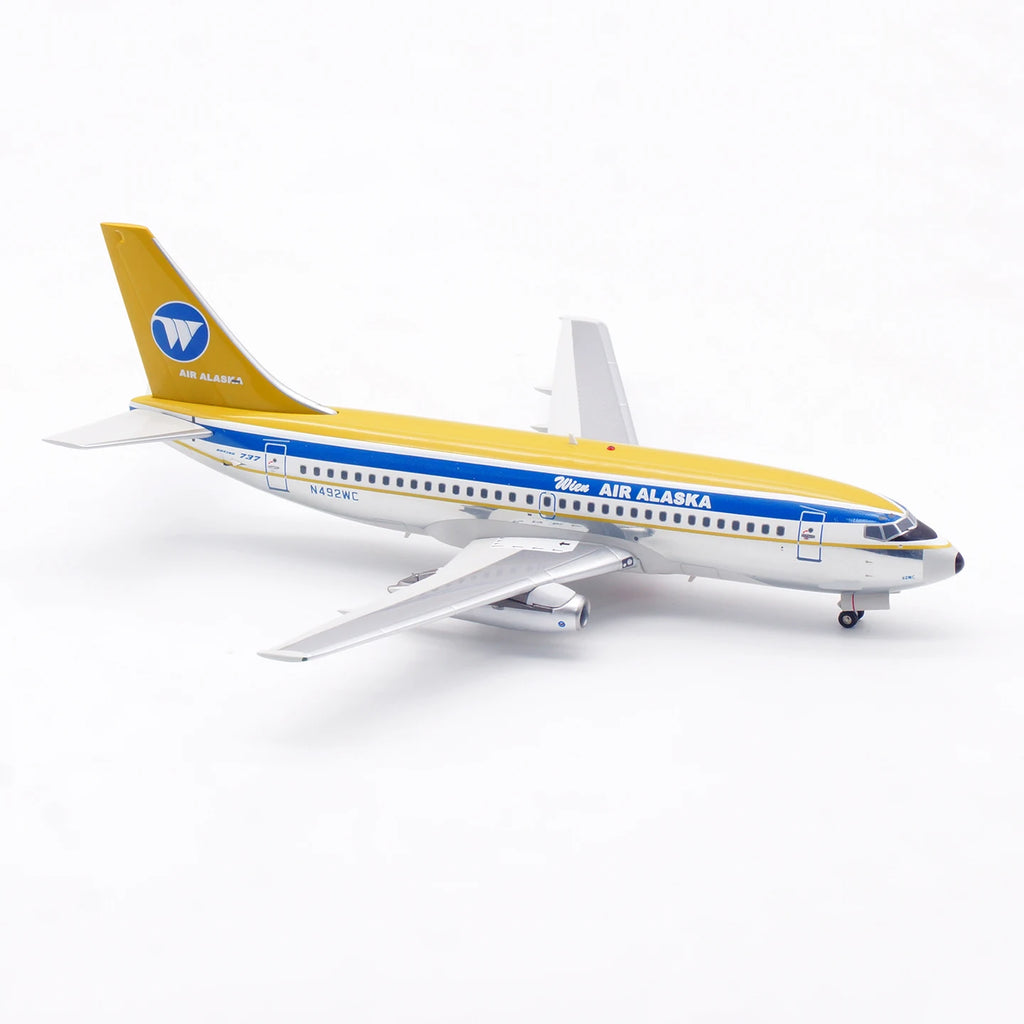 IF732WC1124P Alloy Collectible Plane Gift INFLIGHT 1:200 Wien Air Alaska Boeing B737-200 Diecast Aircraft Jet Model N492WC