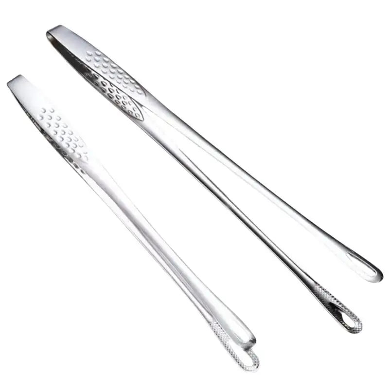 StainlessSteel FoodClipsKitchen Clips Korean Barbecue Tweezers Extended Barbecue Clips Suitable For Home Vegetable/meat Barbecue