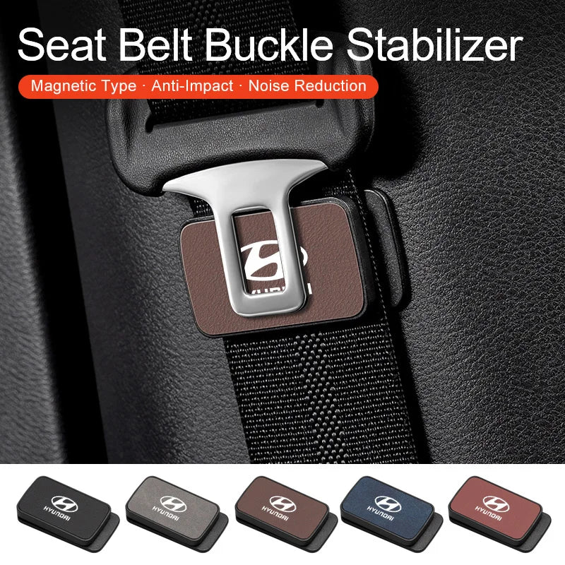 Car Seat Belt Fixing Clip Stabilizer Fastener Adjustable Seatbelt For Hyundai Tucson IX35 I30 I20 Kona Coupe Veloster I40 Getz