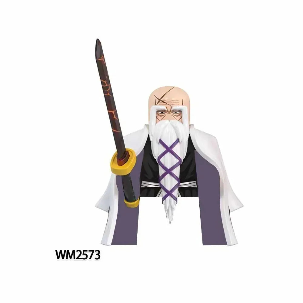 Blind Box KDL816 KDL824 Building Blocks Mini Model Figures Anime Bleach Kurosaki Ichigo Kuchiki Rukia Cartoon Christmas Gift Toy