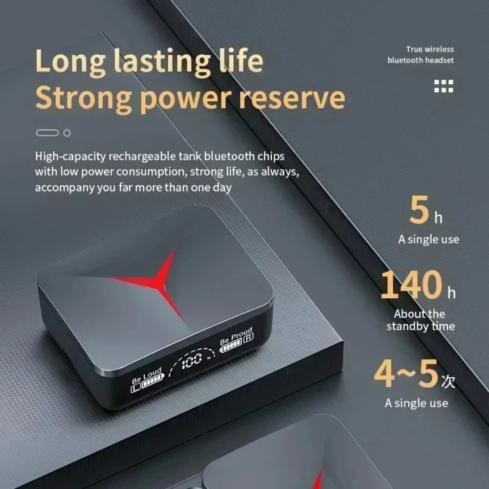 Original TWS Wireless Headphones Gaming Earphone Bluetooth 5.3 Sport Earbuds Music Headsets apply to smartphones