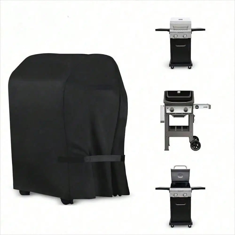 Multi-Size Universal Grill Cover Heavy-Duty Grill Cover,210D Oxford Polyester, Fits All Grills (Weber/Brinkmann/Char Broil etc.)