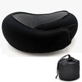 Travel Neck Pillow Memory Foam U Shaped Snail Style Portable Adjustable Soft Noon Break Sleep