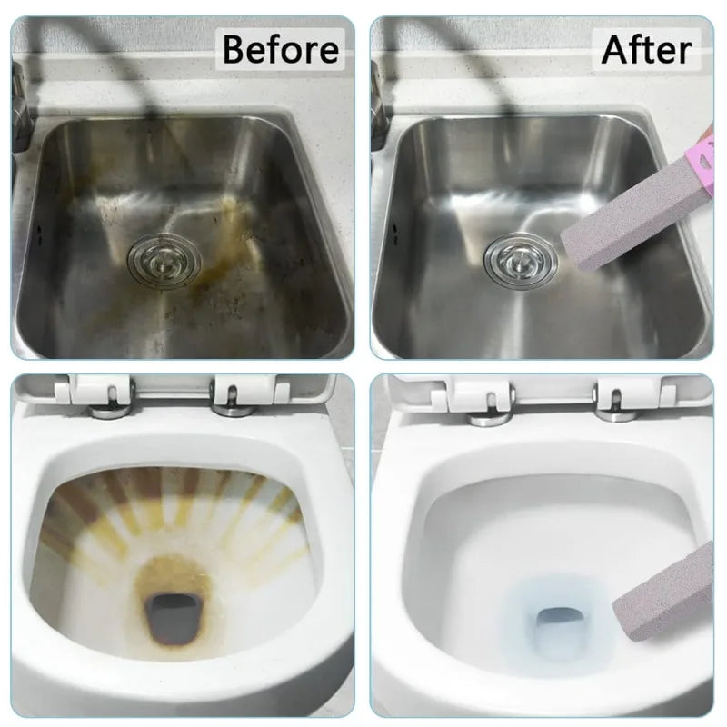 Pumice Stone Toilet Brush Bathroom WC Toilet CleaningStone with Handle Tile Sink Bathtub Limescale Stain Remove Cleaning Tools