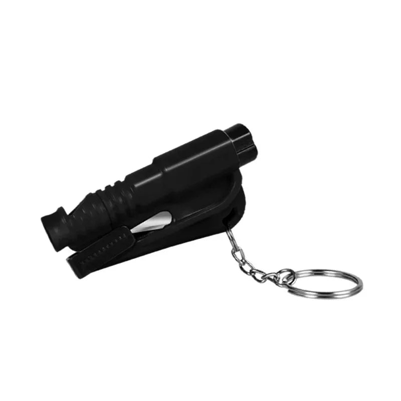 =2026new 3-in-1 Car Safety Hammer Window Breaker & Seat Belt Cutter Keychain Mutifunction Emergency Rescue Tool Auto Accessories