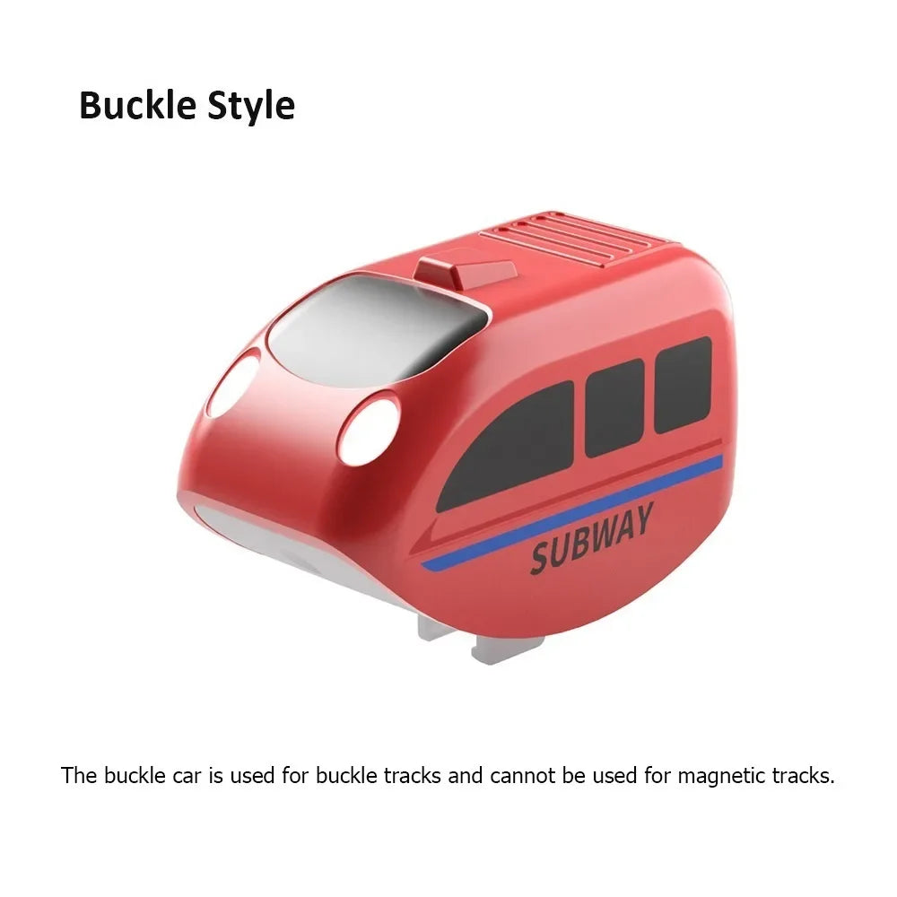 Plastic Magnetic Tracks Train Anti-gravity Intelligent Toy Magnetic Train Diecast Toy Smooth Steady Driving Electric Train